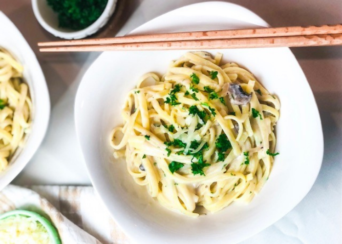 Dairy-Free Fettuccine Alfredo Sauce