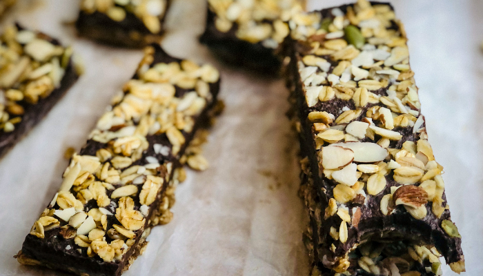 Banana Chocolate Granola Bars