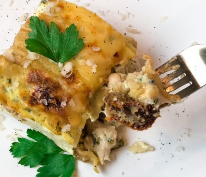 Sunrise Chicken Lasagna