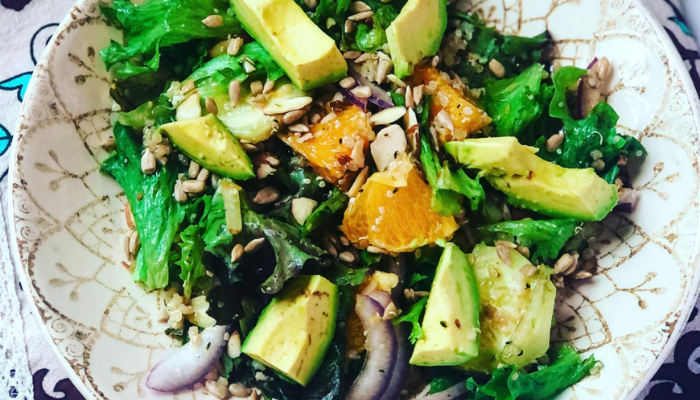 Orange-Quinoa Simple Salad