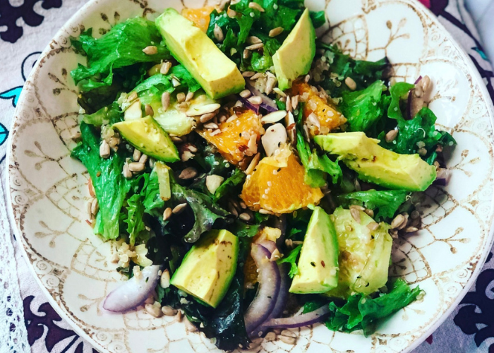 Orange-Quinoa Simple Salad