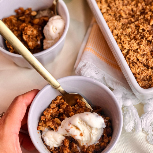 recipe for healthy apple crisp