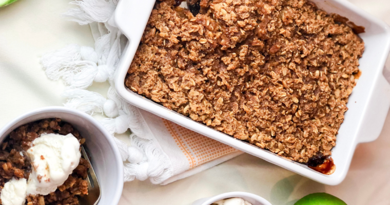 Healthy Apple Crisp