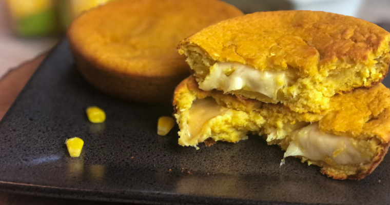 AREPAS de CHOCLO with CHEESE