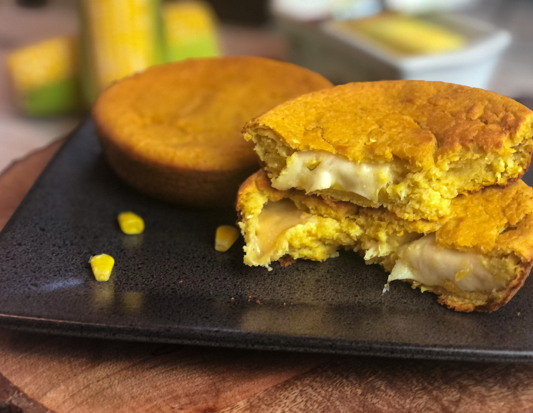 AREPAS de CHOCLO with CHEESE