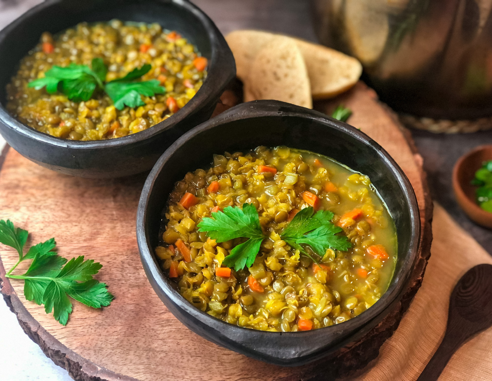 COMFY LENTIL SOUP