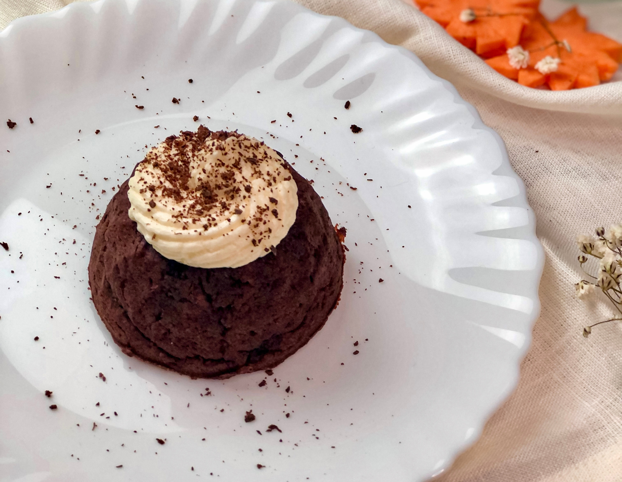 SWEET POTATO CHOCOLATE MINI BUNT CAKES