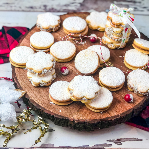 Rich results on Google's SERP when searching for 'alfajores cookies recipe'