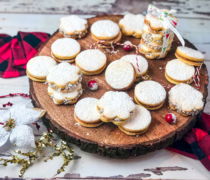 Corn Starch Alfajores Cookies