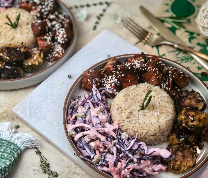 Teriyaki Salmon Bowl