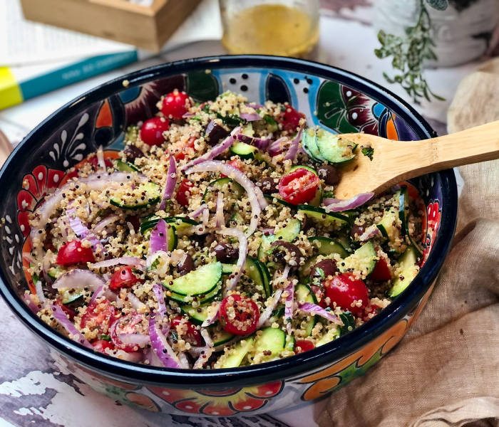 Mediterranean Quinoa Salad