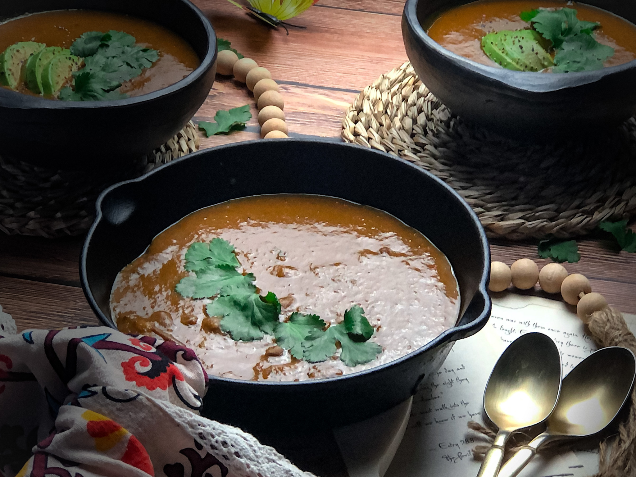 Colombian-Inspired Red Beans Soup