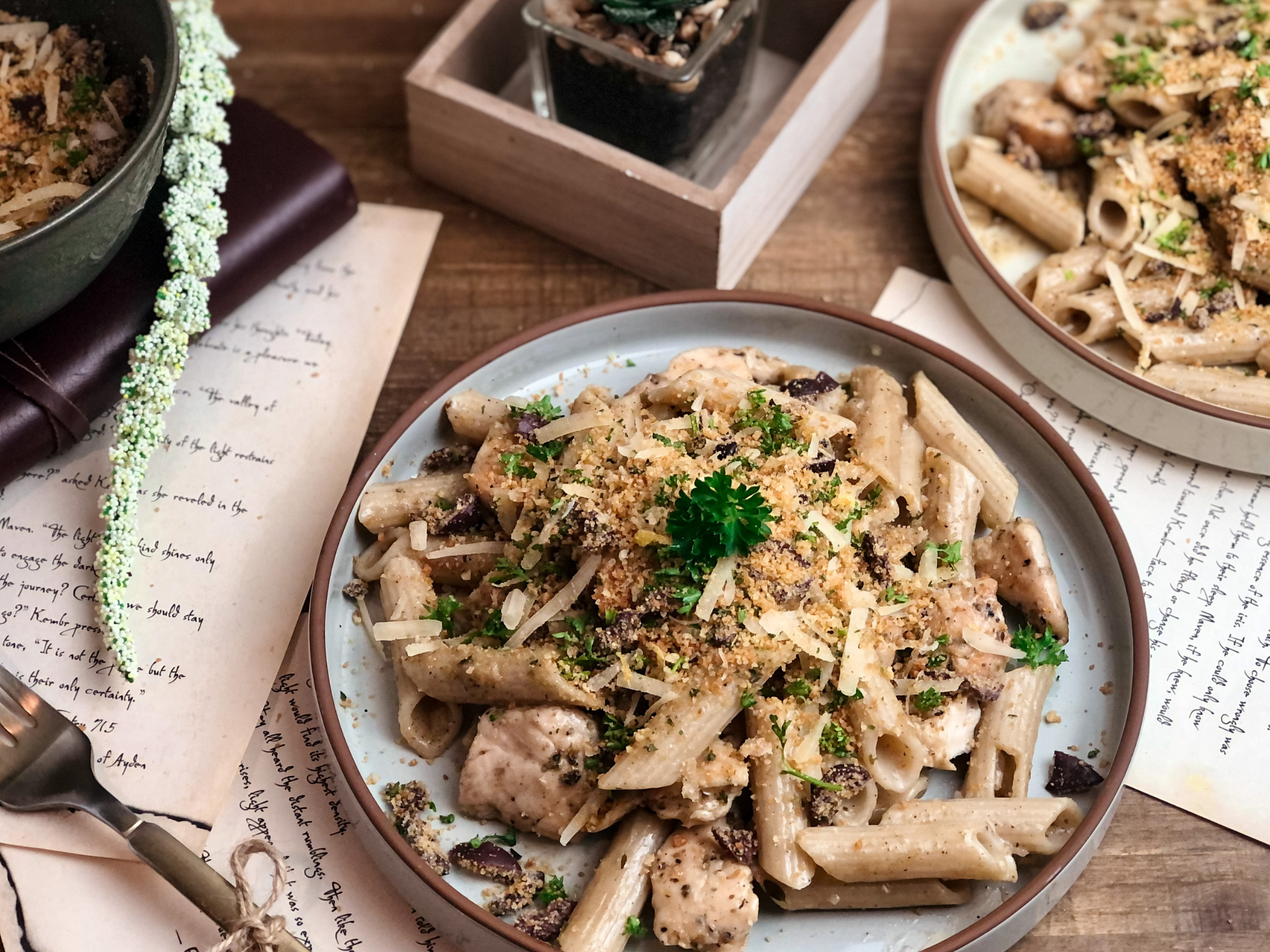 Brown Butter Chicken Pasta