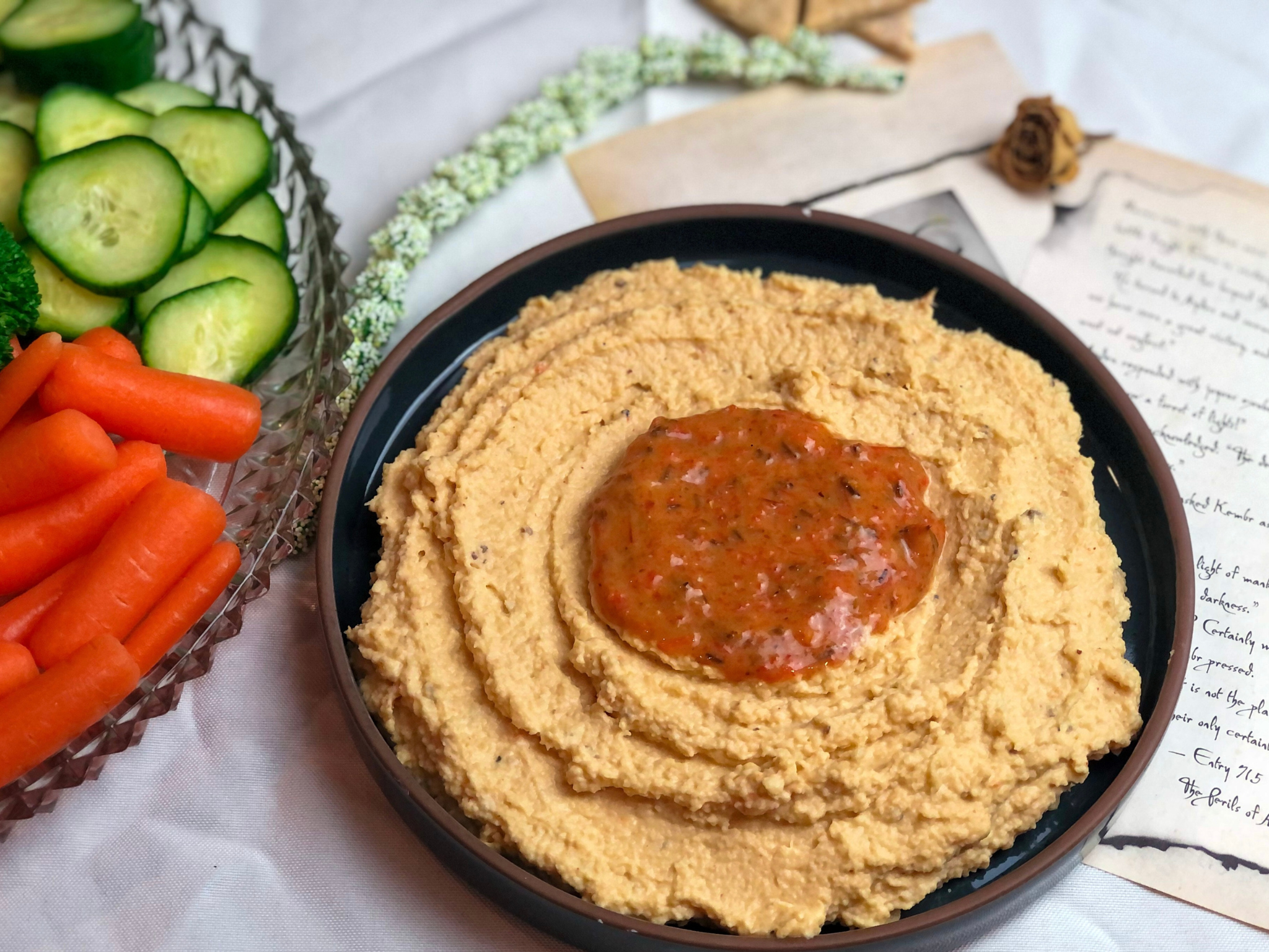 Cauliflower Probiotic Hummus